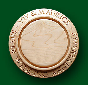 Viv & Maurice - Breadboard for Anniversaries