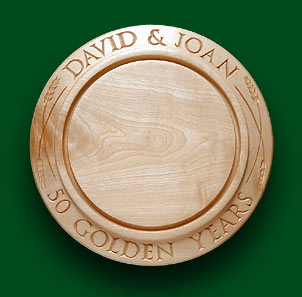 David & Joan - Breadboard for Anniversaries