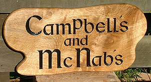 Campbell - House Signs
