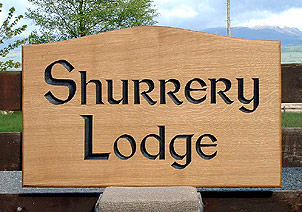 Shurrery Lodge - House Signs