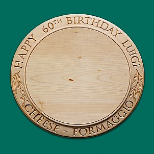 birthday cheese board Olive decoration two languages for cheese